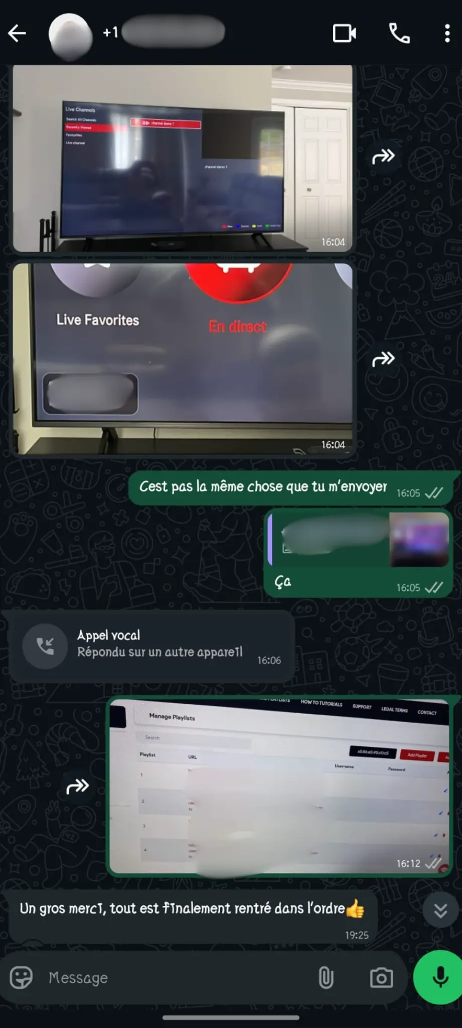 client iptv quebec renouvellement abonnement satisfait service