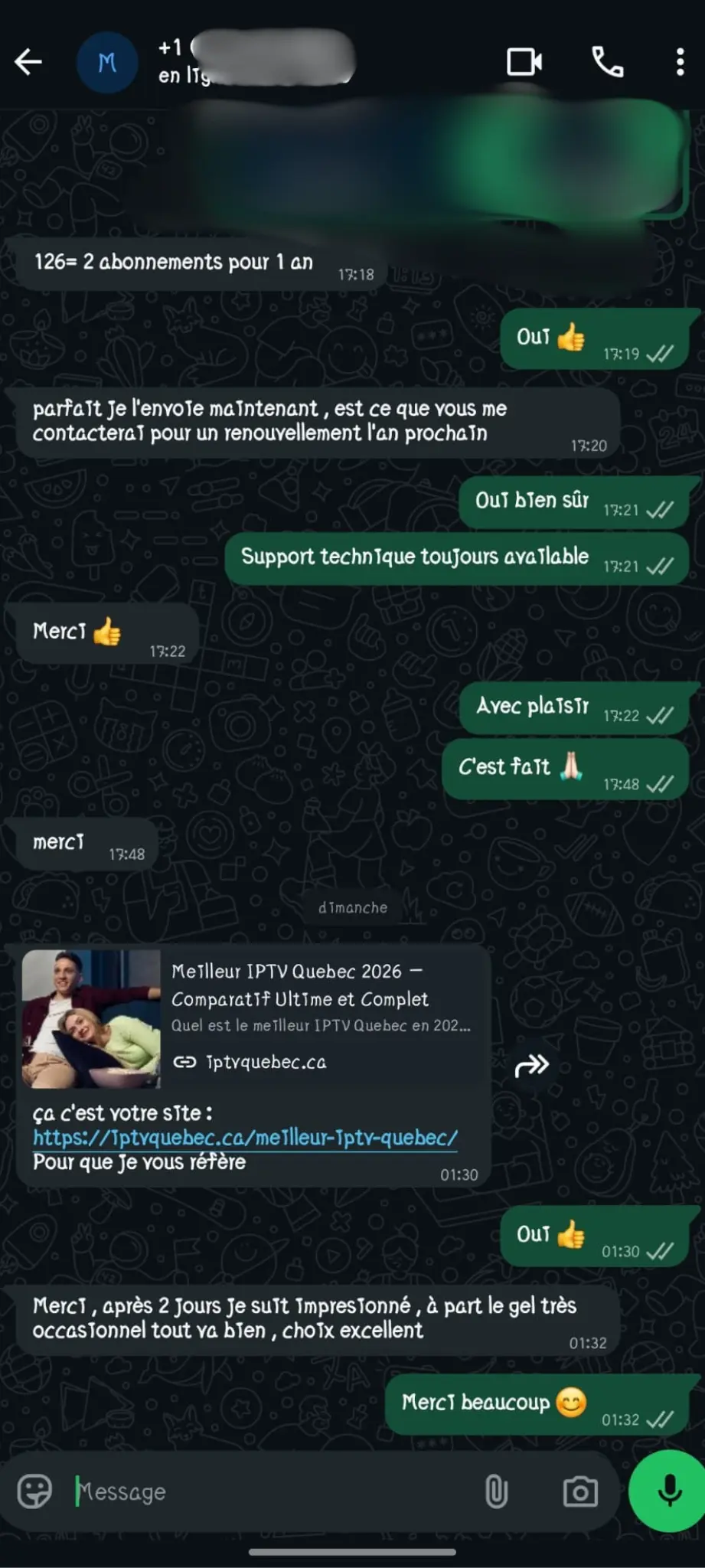 témoignage iptv quebec application fonctionne bien smart tv